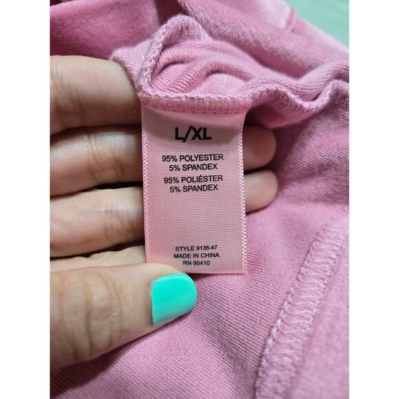 Juicy couture l/xl women's pink fleece robe - Picture 9 of 11